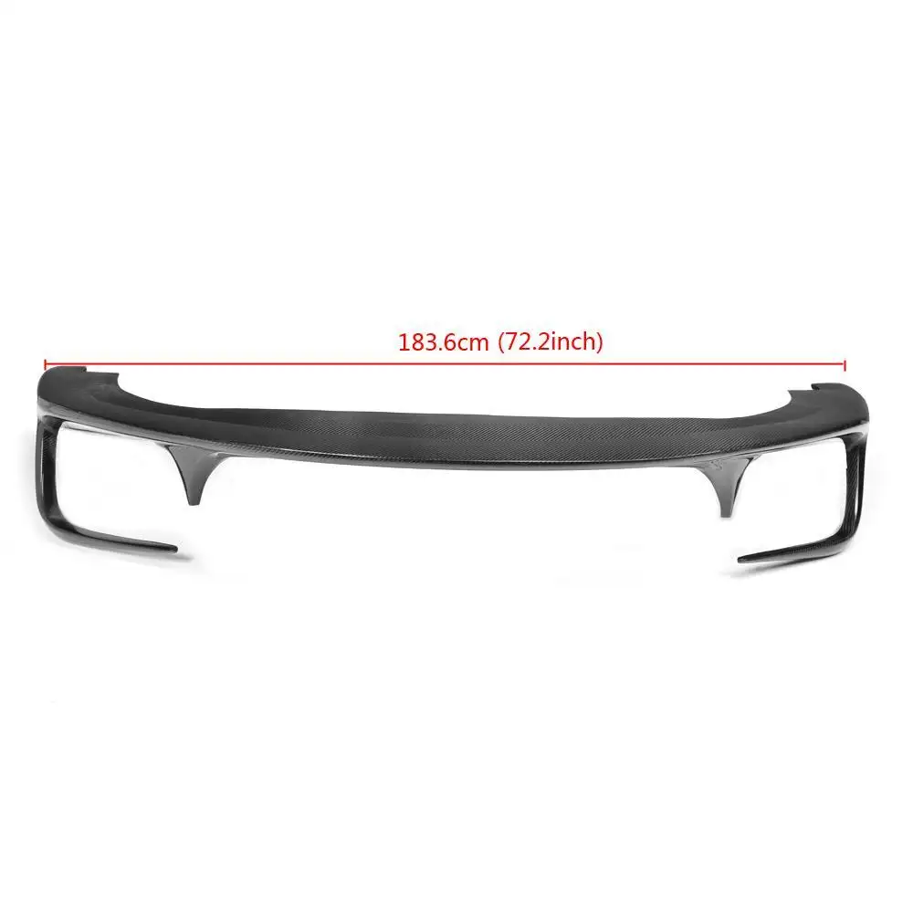 tech carbon fiber lip factory for coupe 4