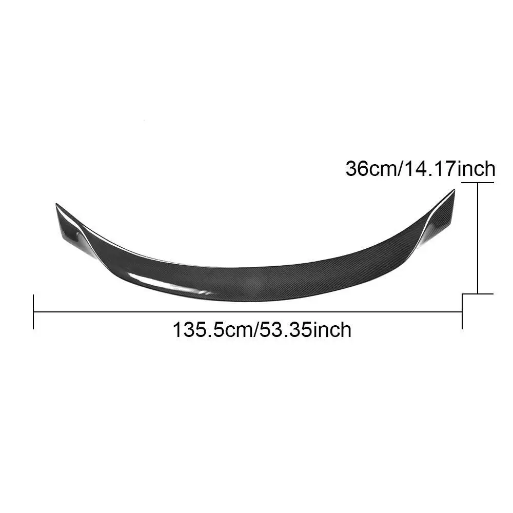 JCsportline carbon fiber car spoiler manufacturers for sale 3