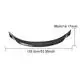 JCsportline carbon fiber car spoiler manufacturers for sale 3