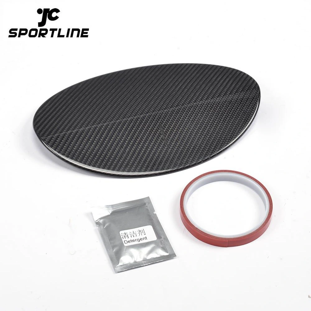 JC-XP1115   Carbon Fiber Car Oil Fuel Tank Cover for Maserati Quattr oporte 14-15 1