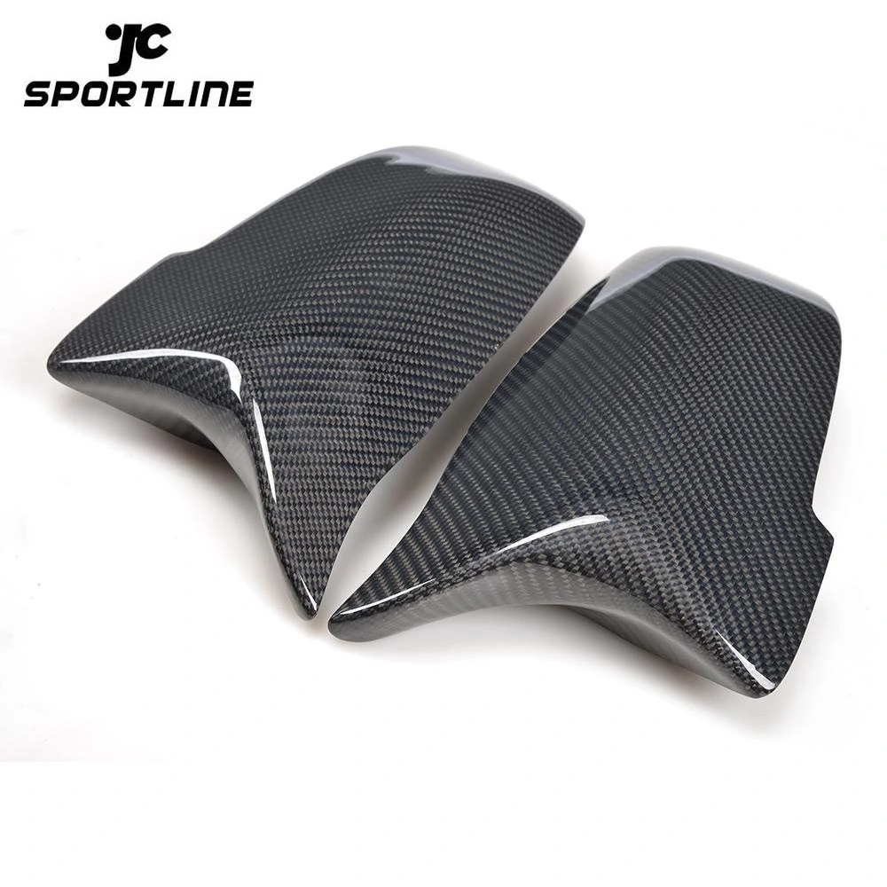 JC-XP1512  Replacement Carbon Side Door Rearview Mirror Covers Cap for BMW 5 Series F10 LCI 2013-2017 1