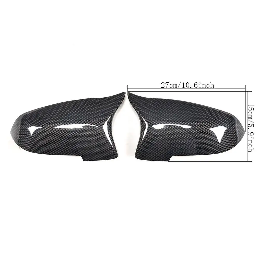 JCsportline top carbon door mirror cover for business for car styling 4
