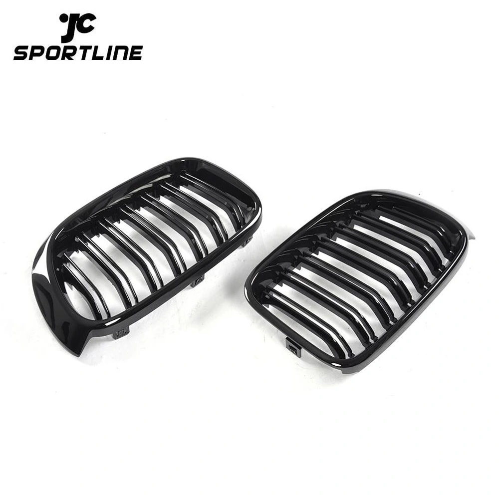 JC-XX33  Black ABS X3 X4 Front Car Grille for BMW F25 F26 xDrive35i xDrive28i 14-17 1