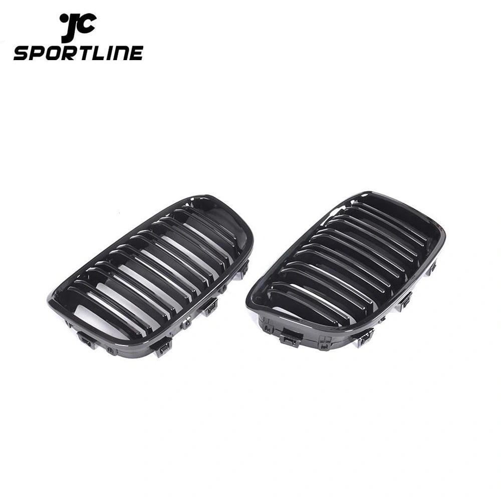 JC-XX01  F20 Front Kidney Grill for BMW 118i 120i 125i Hatchback 12-14 Glossy Black 1
