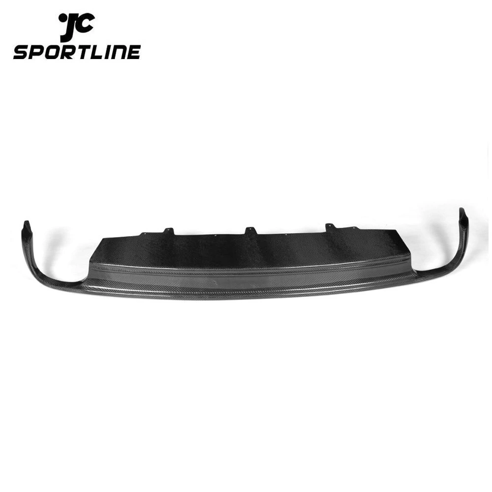 JC-L20150709 S6 Style Carbon Fiber S6 Car Rear Bumper Diffuser For Audi A6 C7 Sedan 11-14 1
