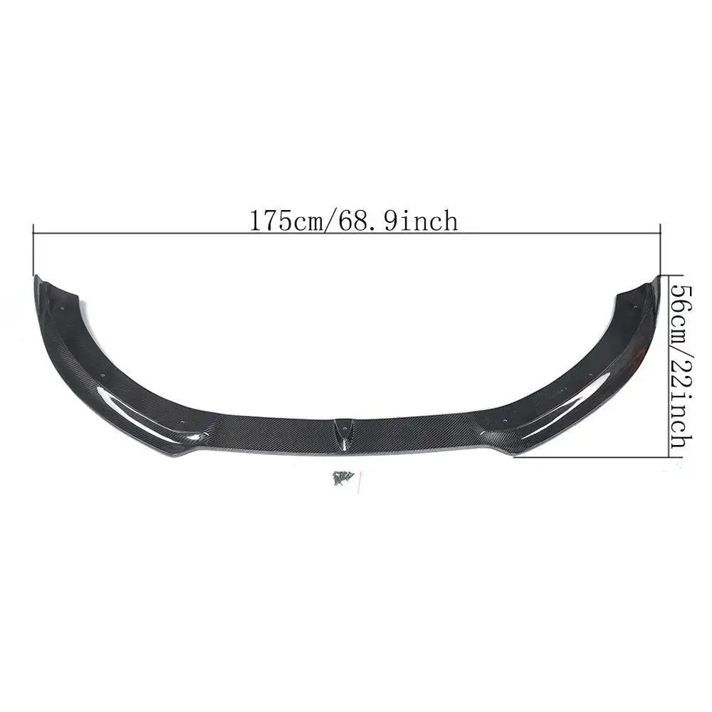 civic carbon fiber lip kit factory for car 4