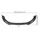 civic carbon fiber lip kit factory for car 4