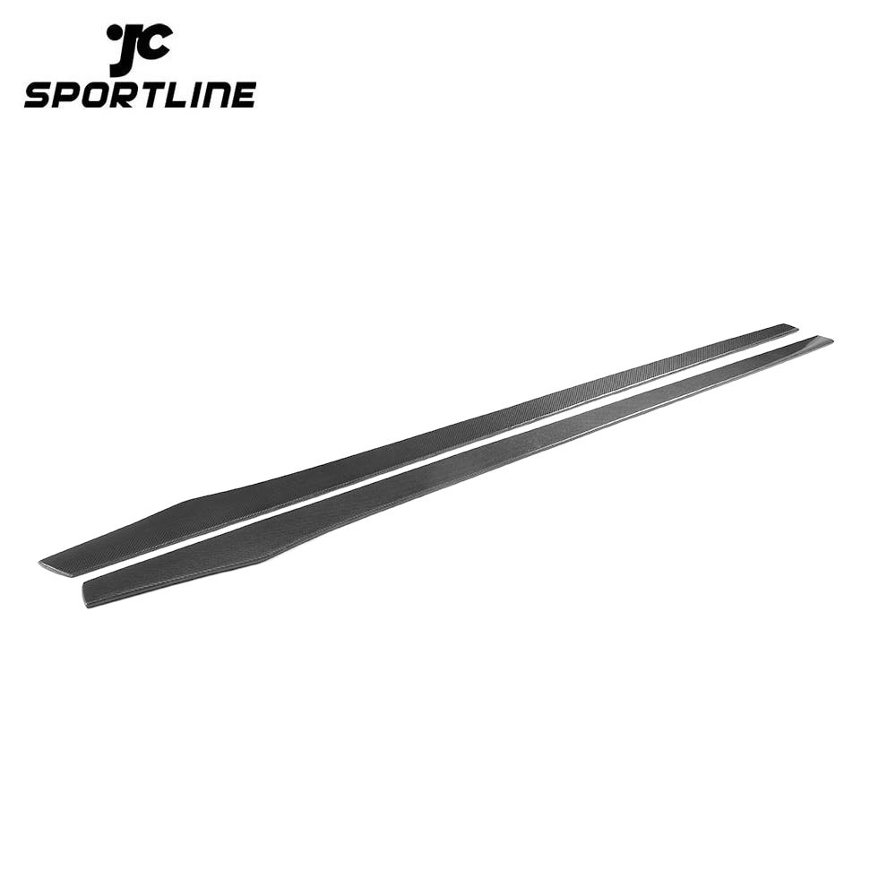 JC-ZYY005-2 Carbon Fiber Universal Side Skirt for BMW F30 F32 F33 F36 2012-2017 1