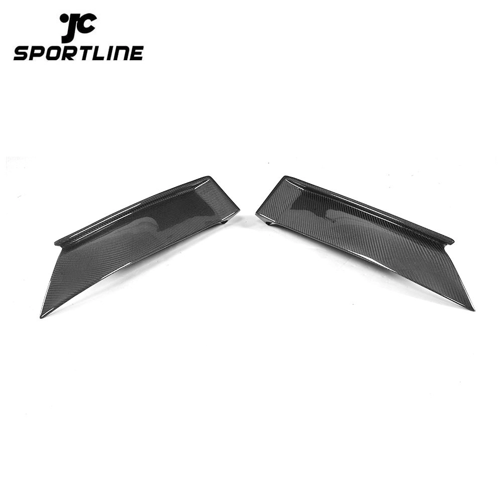 JC-XP1686 Carbon Fiber Rear Diffuser Splitters for Tesla Model S 12-15 1