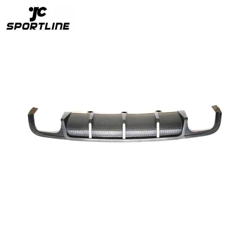 ML-HZJ018 Carbon Fiber S6 Rear Bumper Lip for Audi S6 A6 C7 SLINE 5-Door Avant 2016-2018 1
