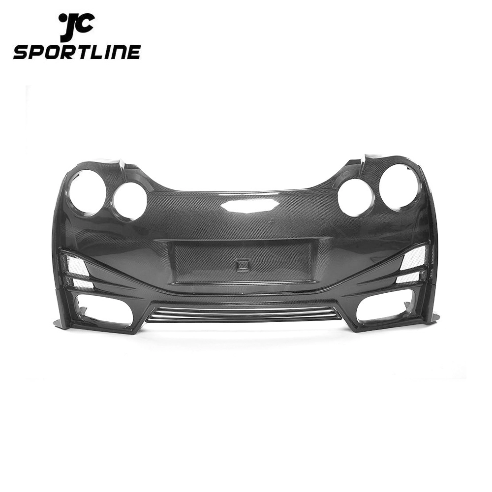 ML-XM045-4 Black FRP Rear Bumper for NISSAN GTR-R35 09-15 1