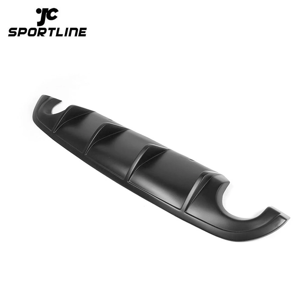 JC-20140829-1  PU Material Unpainted Rear Bumper Diffuser for Infiniti Q50 1
