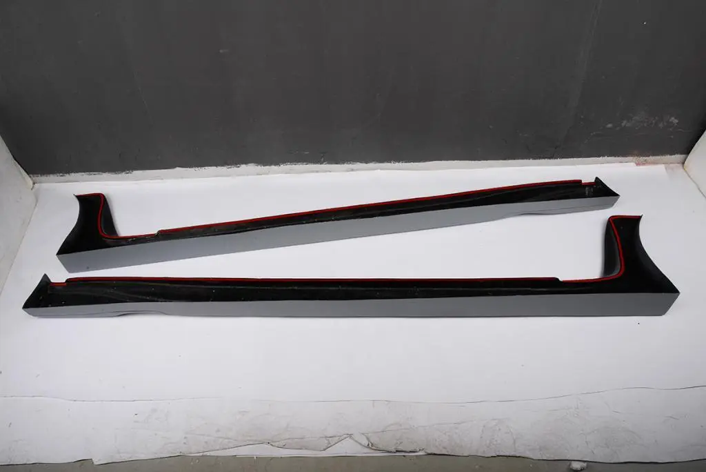 JC-HD065-3  FRP Fiberglass Q50 Side Skirts Body Kit for Infiniti Q50 1
