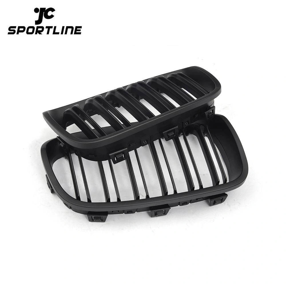 JC-XX02  ABS Front Grill Grille For BMW 1 Series F20 116i 118i 120i 125i 135i 2012-2014 1