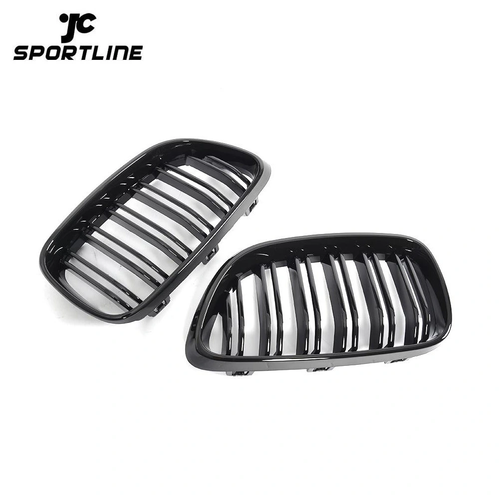 JC-20170829  Glossy Black F87 M2 Car Grills for BMW F87 M2 10-17 1