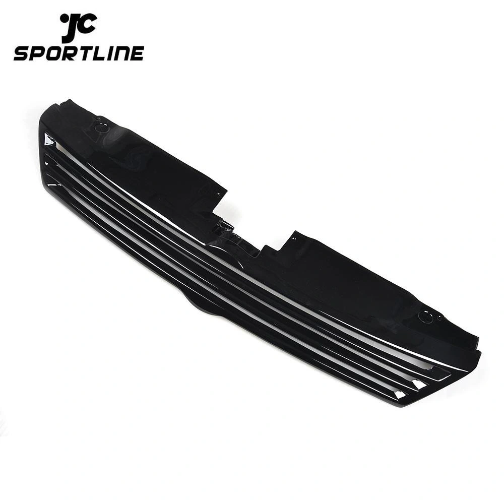 JC-XP920-2  Painted Black FRP MK6 Car Front Grill Grille for Volkswagen Jetta GLI 12-14 1