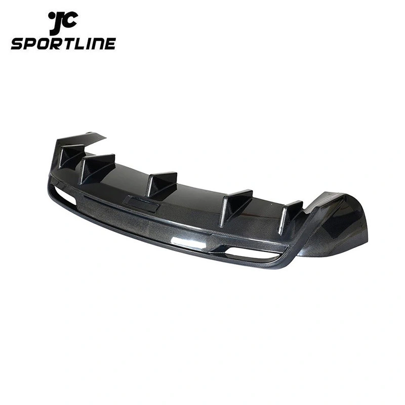 ML-LQ009 Carbon Fiber Rear Bumper Diffuser for Tesla Model X P90 75D P100 2016-2018 RZ Style 1