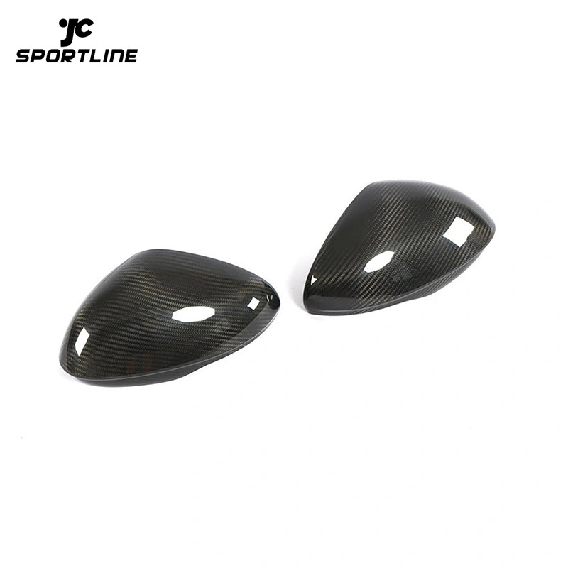 ML-ZDH033 Dry Carbon Fiber Side Mirror Covers for Alfa Romeo Giulia Quadrifoglio Verde 15-18 1