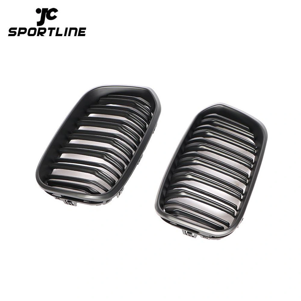 JC-20180726  Matt black ABS Front grill for BMW f20 1 series 2015-2016 1