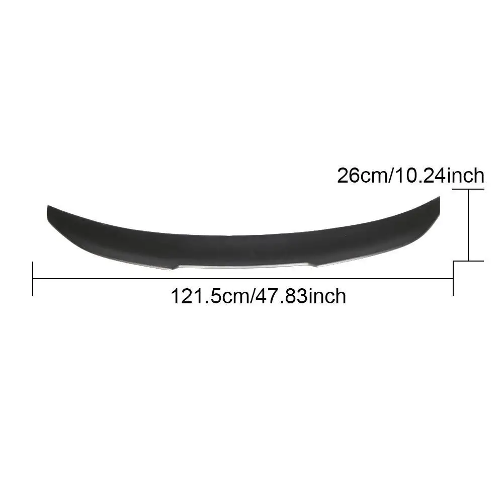 JCsportline carbon fiber car spoiler for business for hatchback 2