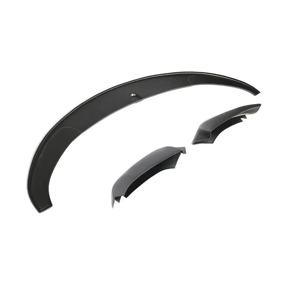 quattro carbon fiber lip with guard protection for carstyling 2