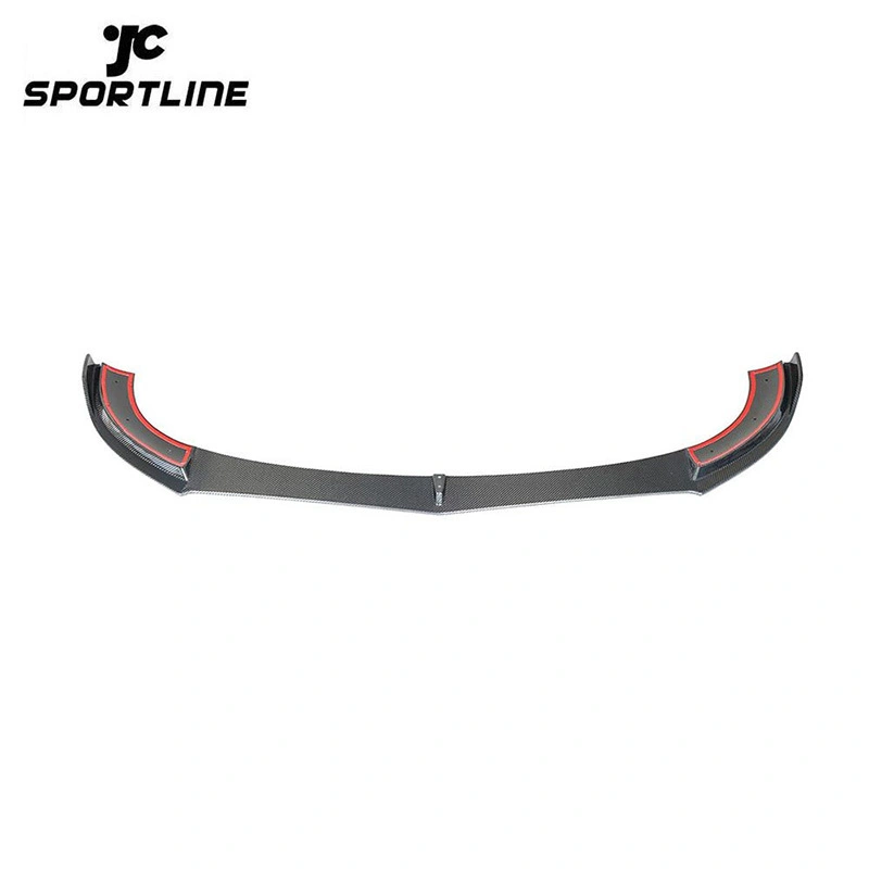 ML-YBX020 Carbon Fiber W213 Sport Car Front Spoiler for Mercedes Benz E300 E350 E450 E43 AMG 2017-2019 1