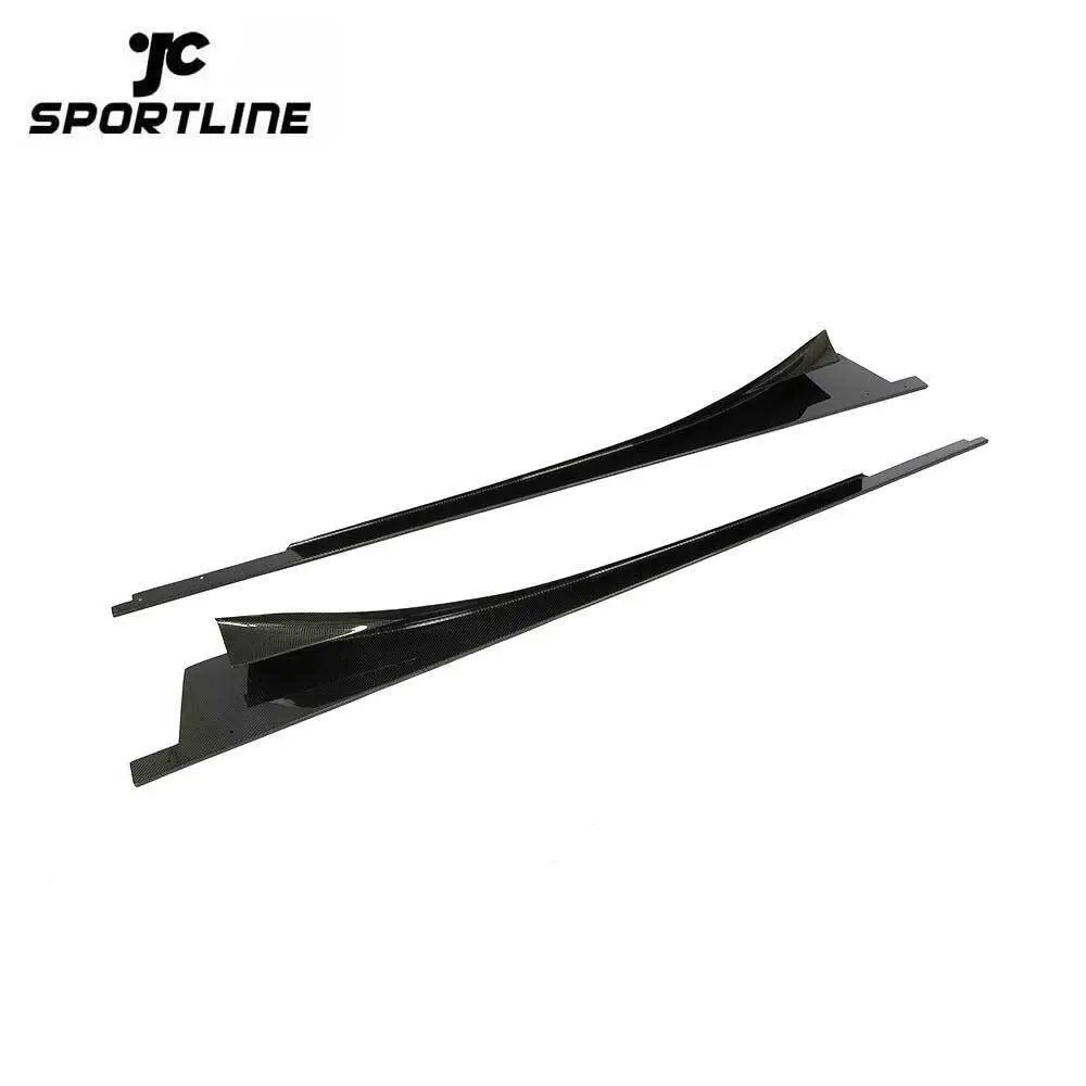 ML-HZJ032 Carbon Fiber i8 Side Skirts Extension for BMW i8 Coupe 2-Door 14-18 1