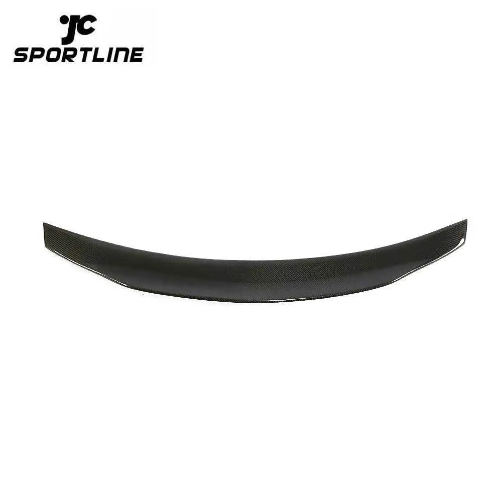 JC-ZYY158 Carbon Fiber W213 Rear Ducktail Spoiler for Mercedes Benz E200 E350 E63 AMG Sedan 2016-2019 PSM Style 1