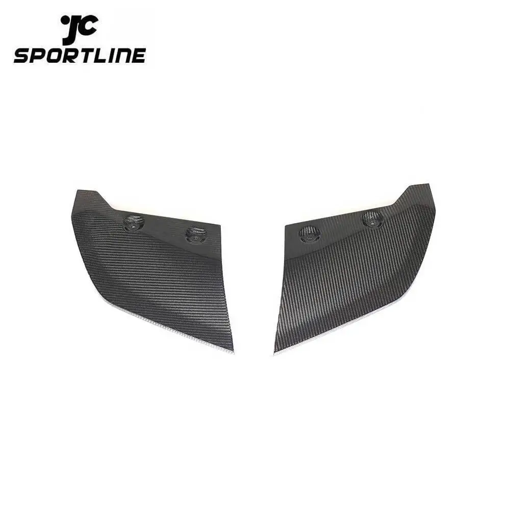 ML-LQ037 Carbon Fiber R8 V10 Rear Bumper Splitters for Audi R8 Gen 2 Plus Coupe 2-Door 2016-2018 1