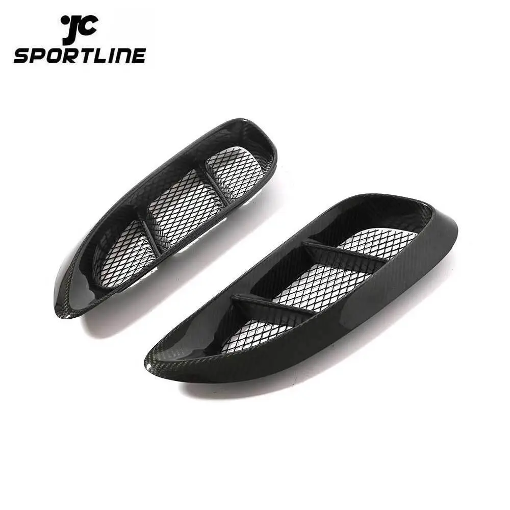 ML-XM419 Carbon Fiber 718 Side Vents for Porsche 718 Boxster Cayman 2016-2018 1