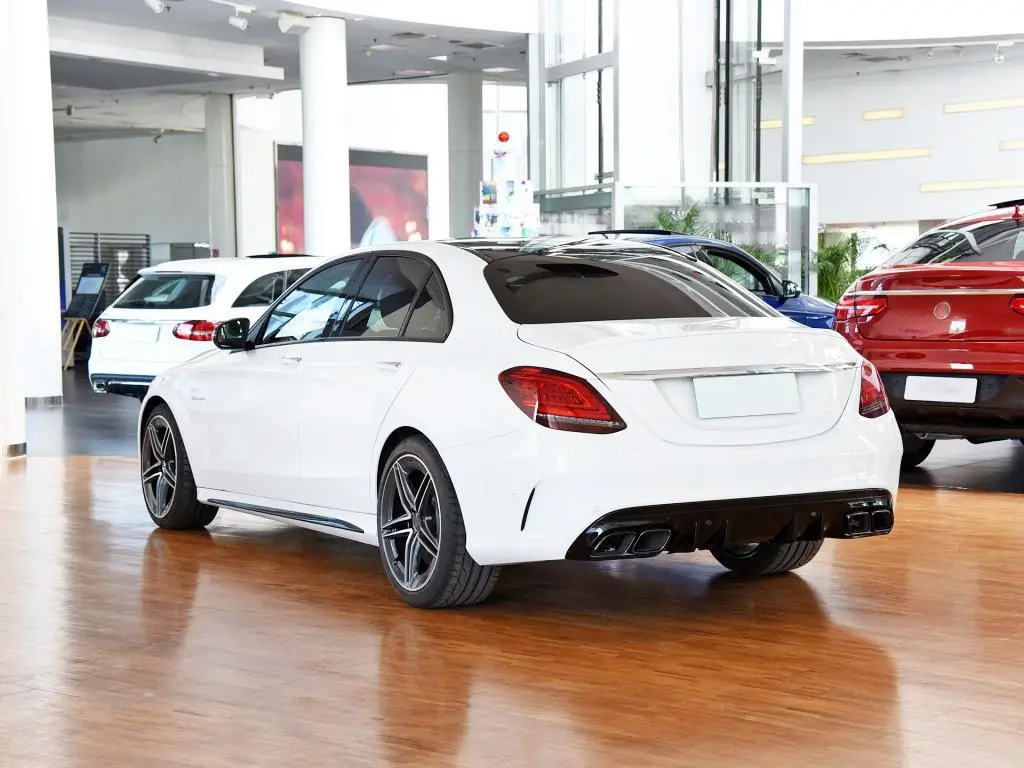 ML-YBX066 Carbon Fiber Rear Spoiler for Mercedes-Benz C-Class C205 C63 AMG Coupe 2-Door 2015-2019 1