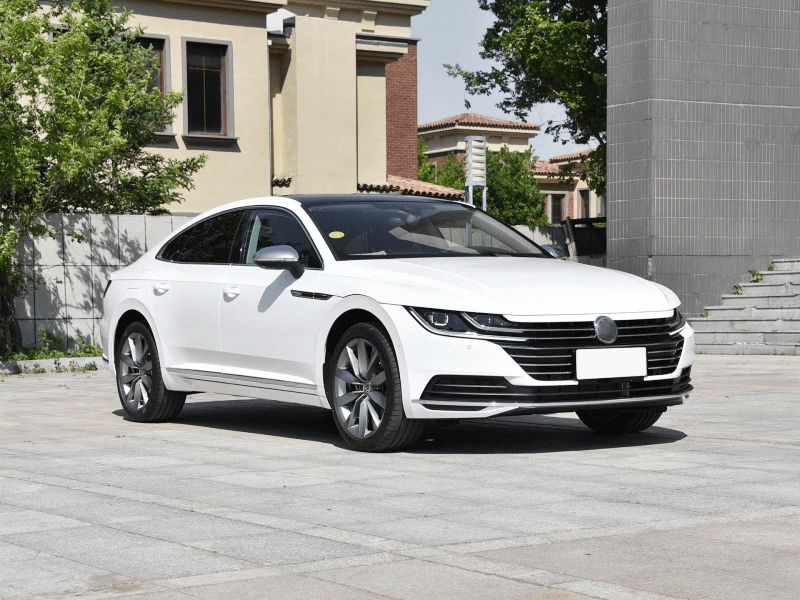 ML-YBX073 Carbon Fiber Front Lip for Volkswagen Arteon Hatchback 4-Door 2019-2020 1