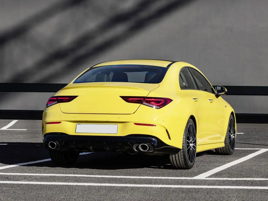 ML-ZDH132 Carbon Fiber Rear Spoiler for Mercedes Benz CLA250 CLA35 Sedan 4-Door 2020 1