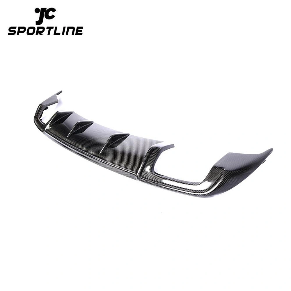 JC-HLY115  Ready to ShipIn Stock Fast Dispatch Carbon Fiber A3 Rear Valance Diffuser for Audi A3 8V Dynamic Sedan 4-Door 2017 2018 2019 1
