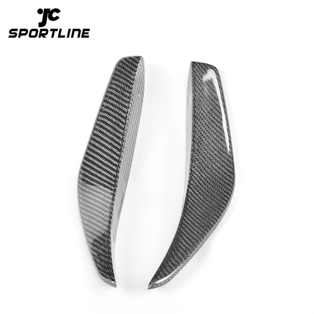 JC-BY012  14-17 CLA-Class CLA45 Car Bumper Fins Carbon Fiber Molding Trims for Mercedes CLA 45 AMG 1