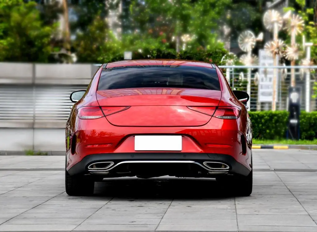 ML-HZJ050 Carbon Fiber Rear Trunk Spoiler  for Mercedes-Benz CLS Class AMG 2018-2020 1