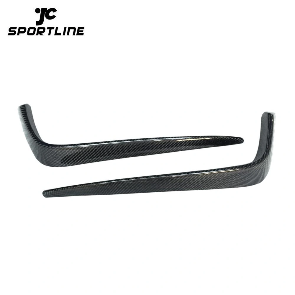 JC-WSM050  Carbon Fiber Front Bumper Vent Fins for Audi A3 S-LINE S3 1