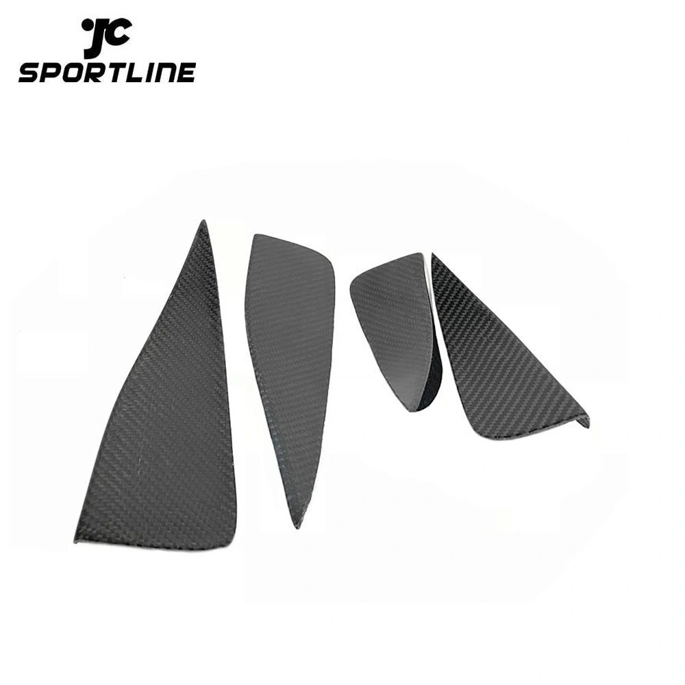 JC-WSM060  Carbon Fiber Front Bumper Fins for Audi A3 S-LINE S3 1