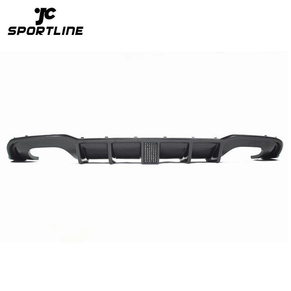JC-WSM059  Carbon Fiber Rear Diffuser with LED for Audi A3 S-LINE S3 1