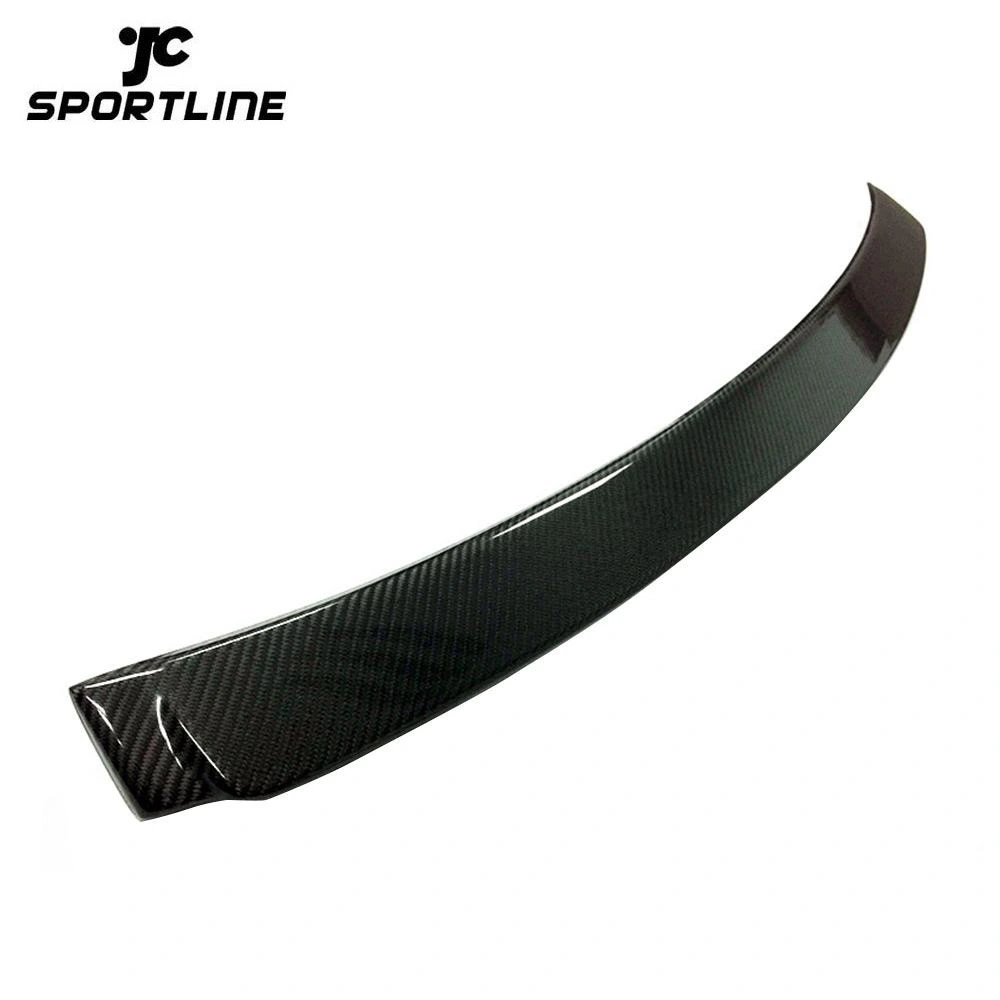 JC-WSM359  Carbon Fiber  Rear Roof Spoiler for Audi A3 Quattro S3 Sedan 4-Door 2014-2020 1