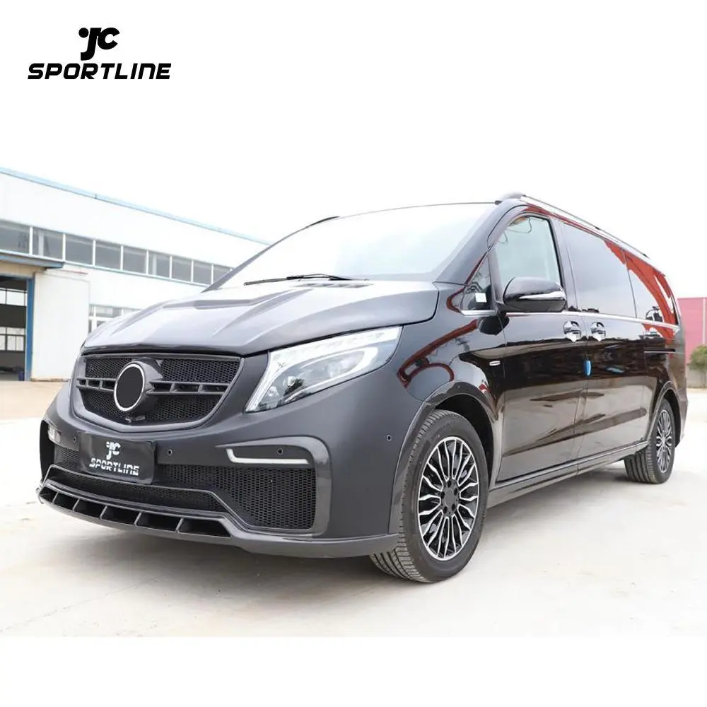 JC-HLY415-KB Carbon Fiber W447 Body Kits for Mercedes Benz V-Class w447 2015-2019 1