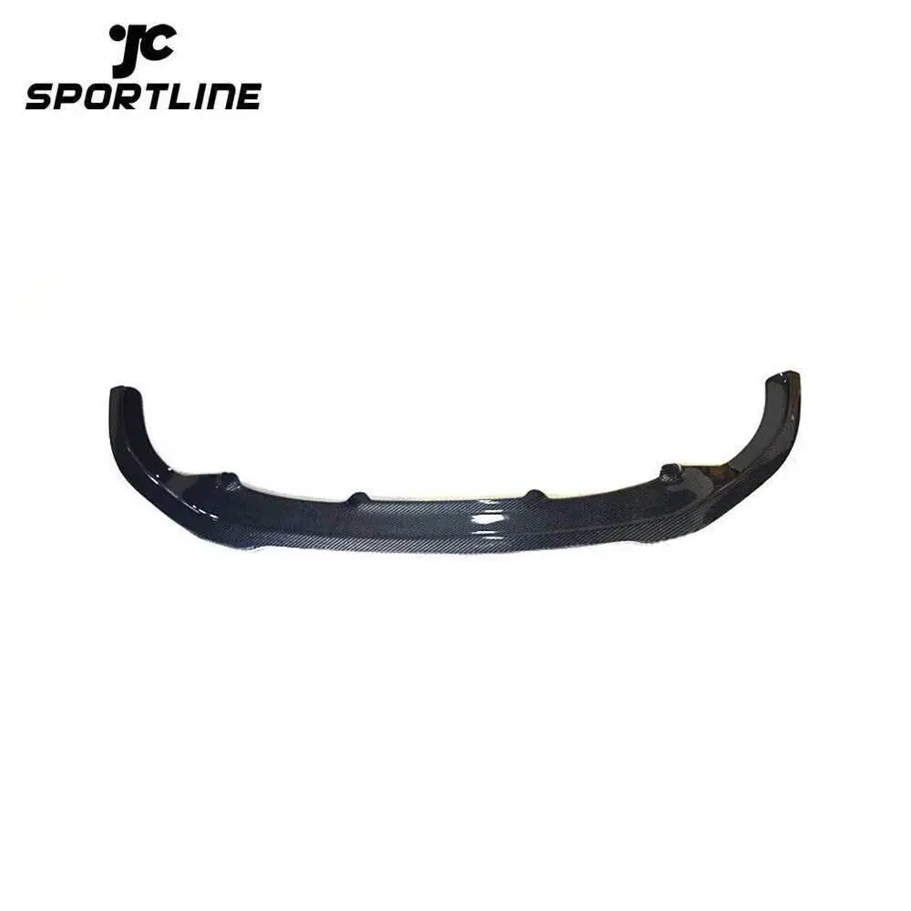 JC-WSM023 Carbon Fiber Front Bumper Lip Chin Protector Fit For VW GOLF 6 MK 6 GTI 2010-2013 1
