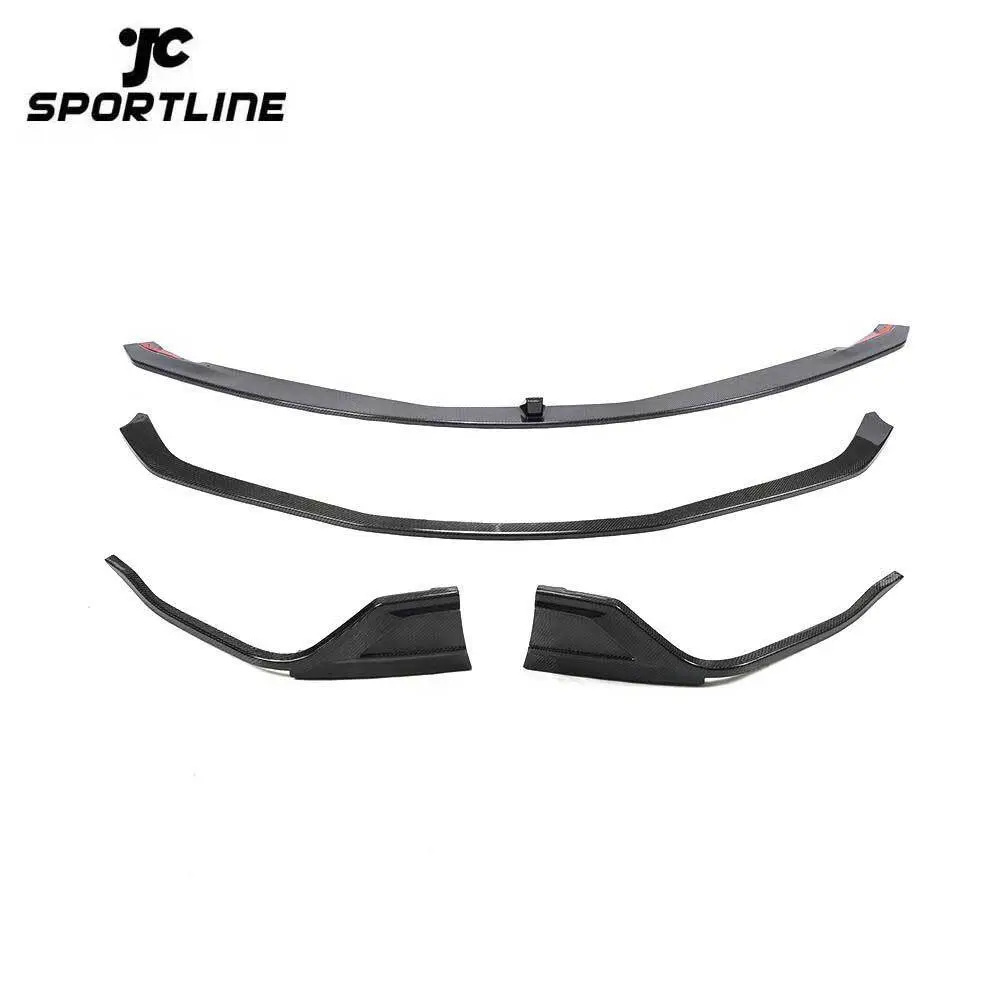 ML-ZDH133 Carbon Fiber A90 Front Spoiler Lip for Toyota Supra A90 Edition J29/DB MkV 2019 2020 1