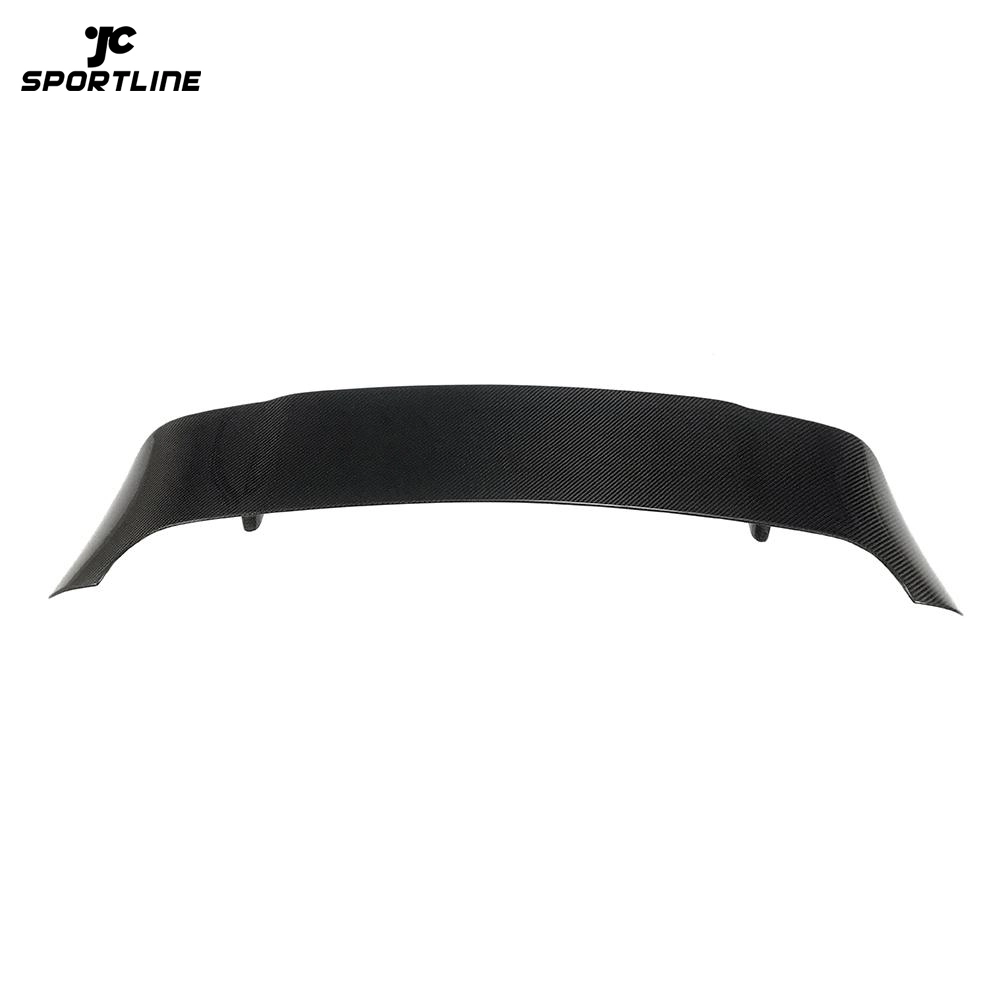 JC-WSM124 Carbon Fiber Rear Roof Wing Spoiler for Porsche Macan Sport Utility 4-Door 2014-2020 1