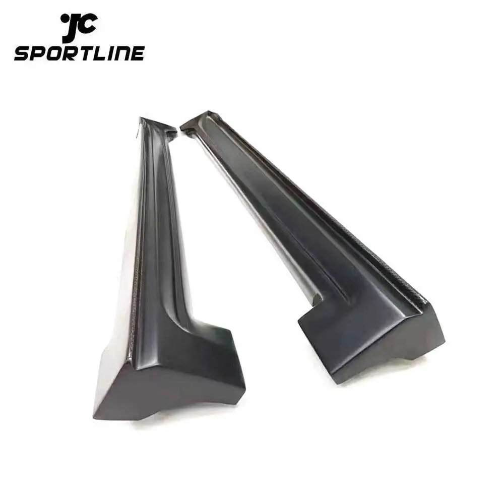JC-WSM032 Carbon Fiber Side Skirt Lip Protector Fit For Volkswage VW Golf 7 MK 7 VII 1