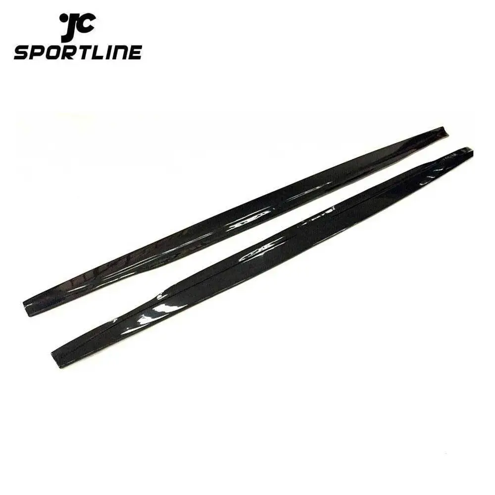 JC-WSM110 Carbon Fiber Side Skirts Body Kit Spoiler Fit For Porsche Panamera 2014-2016 1