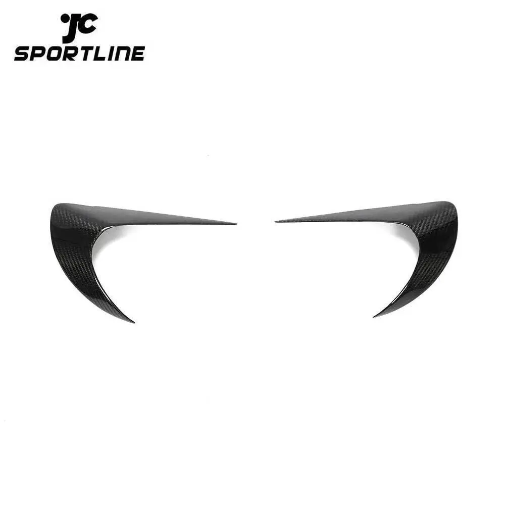 ML-XM388 Dry Carbon Fiber GT86 Car Headlight Eyebrows for Toyota 86 2017-2018 Base Coupe 2-Door/Subaru BRZ 2013-2018 Premium Coupe 2-Door 1