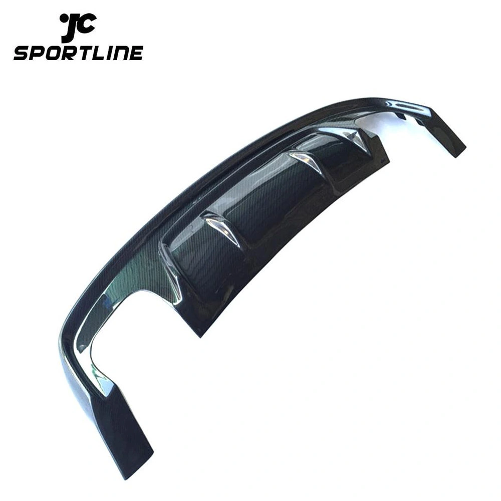 JC-WSM081  For Audi S5 A5 B8.5 Sline 2-Door 4-Door 12-16 Carbon Fiber Rear Bumper Diffuser Body Kit 1