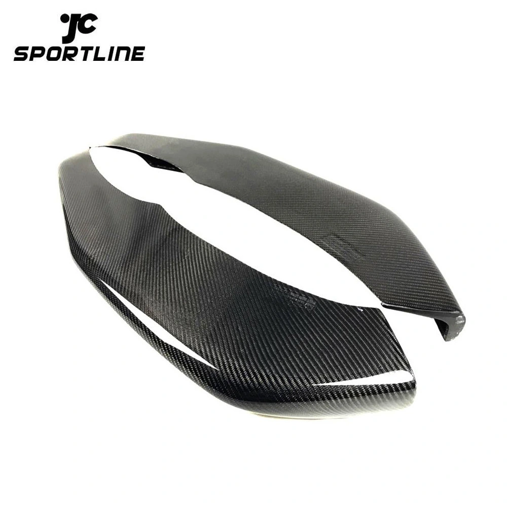 JC-WSM083  For BMW F20 M Sport Hatchback LCI 16-19 Carbon Fiber Front Bumper Splitter Cupwing Winglets Vent Flaps 1