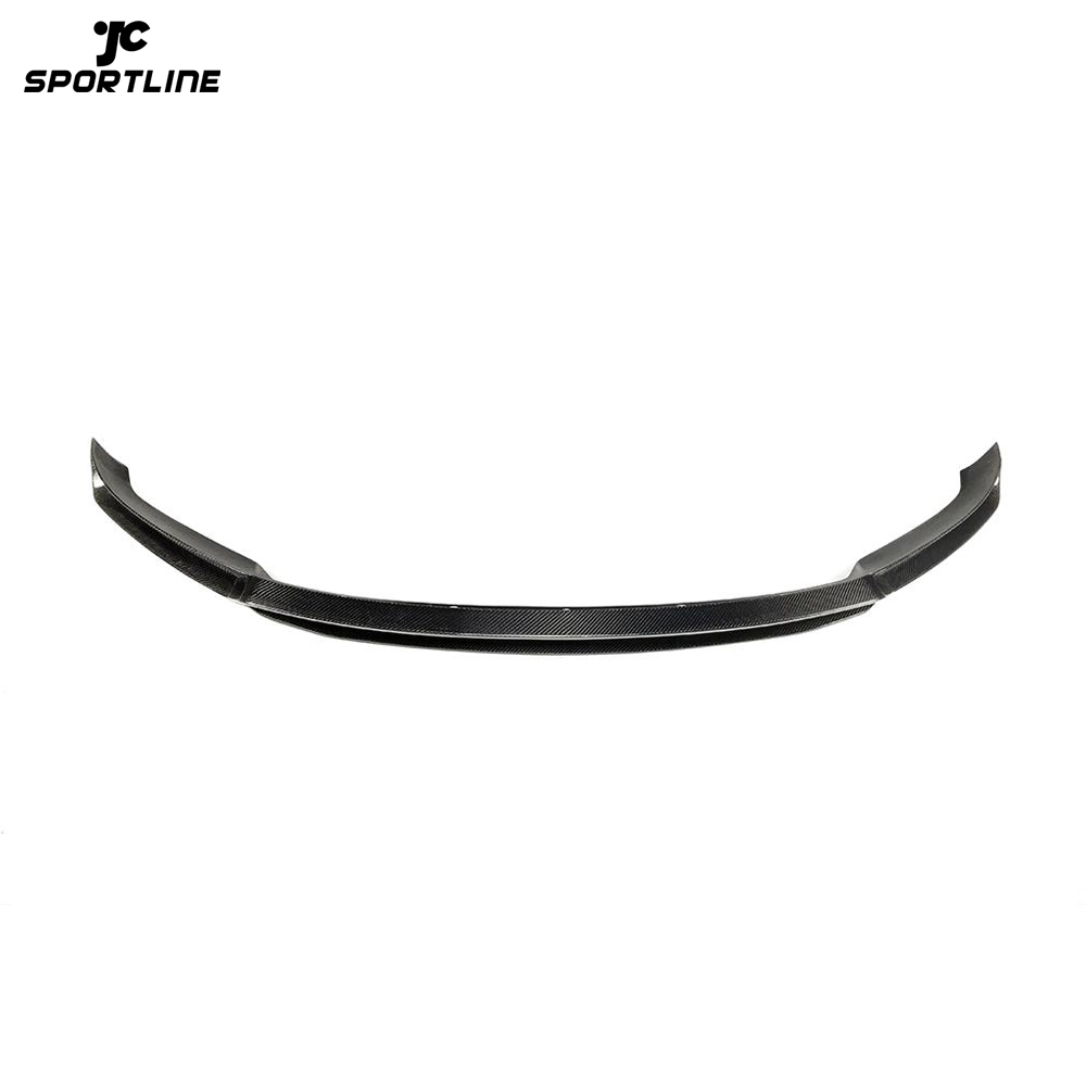 JC-WSM126 Macan Carbon Fiber Front Bumper Lip Splitter for Porsche Macan Base Sedan 2014 - 2017 1
